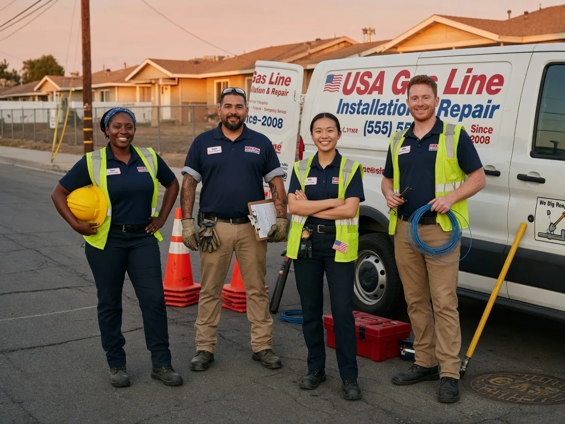 Gas Line Installation company in Casey, IL